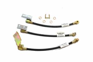 Classic Tube - 1968-69 Mustang and Cougar Front Disc/Rear Drum - Rubber Brake Hose Kit