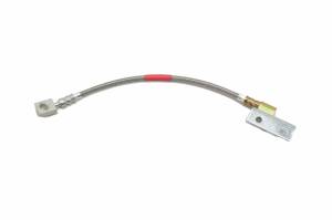 Classic Tube - 1968-70 Ford Mustang and Shelby GT350 Right - Front Disc Brake Hose - STOPFLEX Stainless Braided Brake Hose