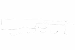 Classic Tube - Early 1967 Ford Mustang, Shelby GT350, and GT500 - Complete Brake Line Kit (OE)