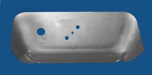 Classic Tube - 1967-69 Ford Mustang and Mercury Cougar Dual Exhaust Floor Pan Pair