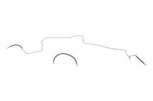 Classic Tube - 1986-93 Ford Mustang Fuel Tank to Engine Fuel Rail Line Kit