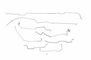 Classic Tube - 1976-80 Chevrolet/GMC K-Series 3/4 Ton Pickup Truck - Complete Brake Line Kit (SS)