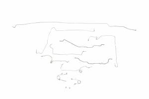 Classic Tube - 1995-98 Chevrolet/GMC C-Series 1/2 Ton Pickup - Complete Brake Line Kit (SS)