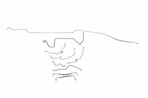 Classic Tube - 2001 Chevrolet S10 Pickup Truck - Complete Brake Line Kit (SS)