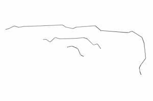 Classic Tube - 1982-86 Chevrolet/GMC K-Series Pickup - Fuel Vapor Line Set (OE)