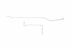 Classic Tube - 1972 Chevrolet/GMC C-Series 1/2 Ton Pickup - Fuel Feed Line Set (OE)