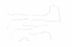 Classic Tube - 1976-80 Jeep CJ7 Complete Brake Line Kit