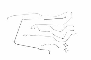 Classic Tube - 1967-69 Jeep Gladiator - Complete Brake Line Kit with Inlet Lines (SS)