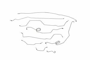 Classic Tube - 1978-79 Ford Bronco - Complete Brake Line Kit (SS)