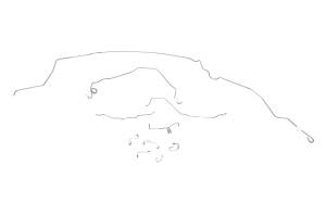 Classic Tube - 1970 Chevrolet Camaro and Pontiac Firebird - Complete Brake Line Kit (SS) with Rubber Hoses