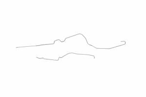 Classic Tube - 1975-81 Chevrolet Camaro - Fuel Tank To Pump Line Set (OE)