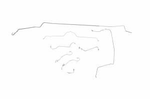 Classic Tube - 1969 Chevrolet Corvette Complete Brake Line Kit