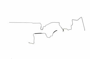 Classic Tube - 1984 Chevrolet Corvette Complete Fuel Feed Line Set