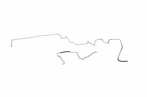 Classic Tube - 1988-91 Chevrolet Corvette Complete Fuel Feed Line Set