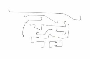 Classic Tube - 1966-68 Jaguar XKE Series 1 Complete Brake Line Kit
