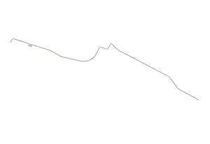 Classic Tube - 1968-74 Chevrolet Corvette Right Side Section of Fuel Return Line