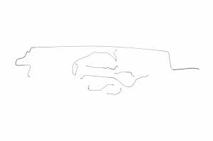 Classic Tube - 1958-59 Lincoln Premiere, Continental Mk III, and Mk IV Complete Brake Line Kit