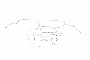 Classic Tube - 1969 Lincoln Continental Mark III - Complete Brake Line Kit (SS)