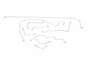 Classic Tube - 1961-68 Austin Healey 3000 - Complete Brake Line Kit (SS)