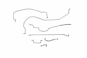 Classic Tube - 1941-42 Buick Super - Complete Brake Line Kit (OE)