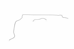 Classic Tube - 1957 Cadillac Series 62 - Fuel Return Line Set (OE)