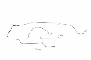 Classic Tube - 1964-65 Chevrolet Chevelle Malibu Hardtop - Complete Brake Line Kit (OE)