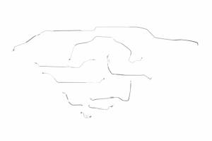 Classic Tube - 1970 Chevrolet Chevelle Malibu Hardtop - Complete Brake Line Kit (OE)