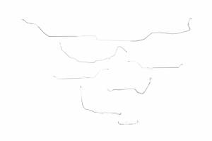 Classic Tube - 1971-72 Chevrolet Chevelle Hardtop - Complete Brake Line Kit (SS)