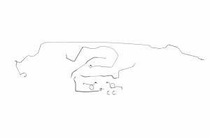 Classic Tube - 1968 Ford Galaxie - Complete Brake Line Kit (SS)