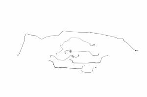 Classic Tube - 1986-90 Chevrolet Caprice - Complete Brake Line Kit (OE)