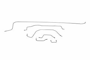 Classic Tube - 1938 1939 Packard 6 1940 1941 Packard 110 (122 inch Wheelbase) Complete Brake Line Kit Made of Stainless Steel Tubing