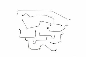 Classic Tube - 1967 1968 Triumph TR250 Complete Brake Line Kit (10 pc) Front transfer tubes and Inlet lines are not included; they are sold seperately Made in Original Equipment Material