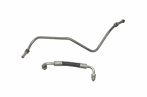Classic Tube - 1984 1985 Buick Grand National Fuel Rail Feed Line Front piece 2 pc Made in Original Equipment Material