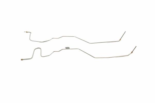 Classic Tube - 1971 1972 1973 1974 1975 Cadillac Coupe Deville Transmission Lines (Sold In Pairs) Made in Stainless Steel Tubing