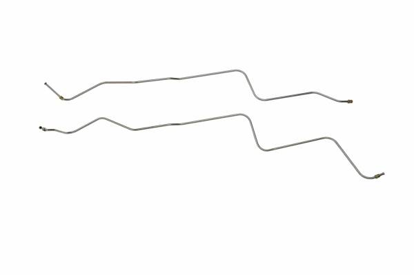 Classic Tube - 1970 1971 1972 1973 1974 Pontiac Firebird Trans Am THM400 - 1/2 inch Radiator Inlets Transmission Lines (Sold In Pairs) Made of Stainless Steel Tubing