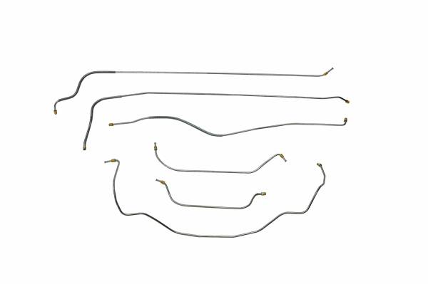 Classic Tube - 1941 1942 Ford Special & Deluxe & Super Deluxe  1946 1947 1948 Ford Special & Deluxe & Super Deluxe Complete Brake Line Kit (6 pc) Made in Original Equipment Material