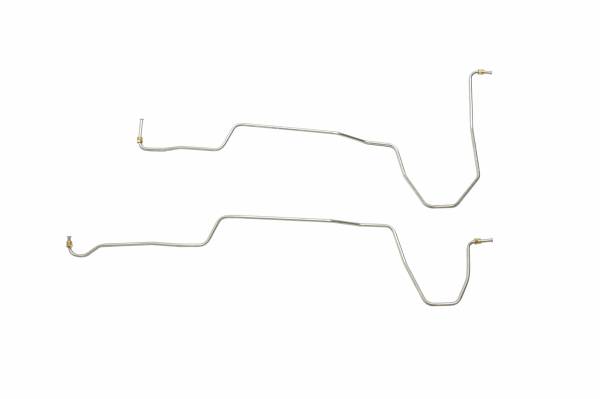 Classic Tube - 1958 Ford Edsel Corsair and Citation 124 inch WB 3/8 inch Tubing Transmission Lines (Sold In Pairs) Made in Original Equipment Material