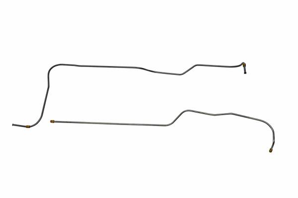 Classic Tube - 1965 1966 Chevrolet Impala / Caprice / Biscayne Powerglide Transmission Lines (Sold In Pairs) Made of Stainless Steel Tubing
