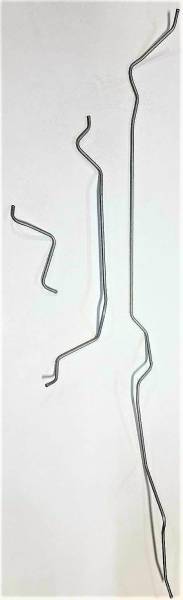 Classic Tube - 1982-86 Chevrolet/GMC K-Series 3/4 and 1 Ton Pickup Fuel Feed Line Set