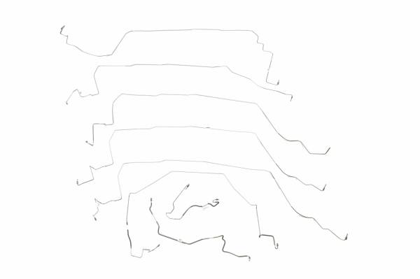 Classic Tube - 1992-93 Chevrolet Corvette Complete Brake Line Kit