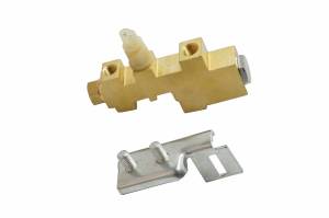Shop - Brake Proportioning Valve - Classic Tube - 1970-73 Ford and Mercury Proportioning Valve with Stop Lamp Switch
