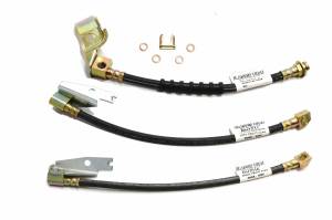 Classic Tube - 1971-73 Ford Mustang Front Disc/Rear Drum Rubber Brake Hose Kit