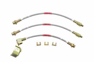 1971-73 Ford Mustang Front and Rear Drum STOPFLEX Brake Hose Kit