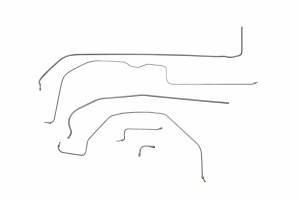1940 Buick Special Complete Brake Line Kit Made of Stainless Steel Tubing