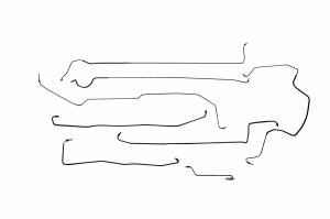 1955 Buick Century & Special Complete Brake Line Kit Made in Original Equipment Material