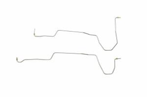 Shop - Transmission Line - Classic Tube - 1958 Ford Edsel Corsair and Citation 124 inch WB 3/8 inch Tubing Transmission Lines (Sold In Pairs) Made of Stainless Steel Tubing