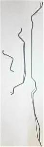 1982-86 Chevrolet/GMC K-Series 3/4 and 1 Ton Pickup Fuel Feed Line Set
